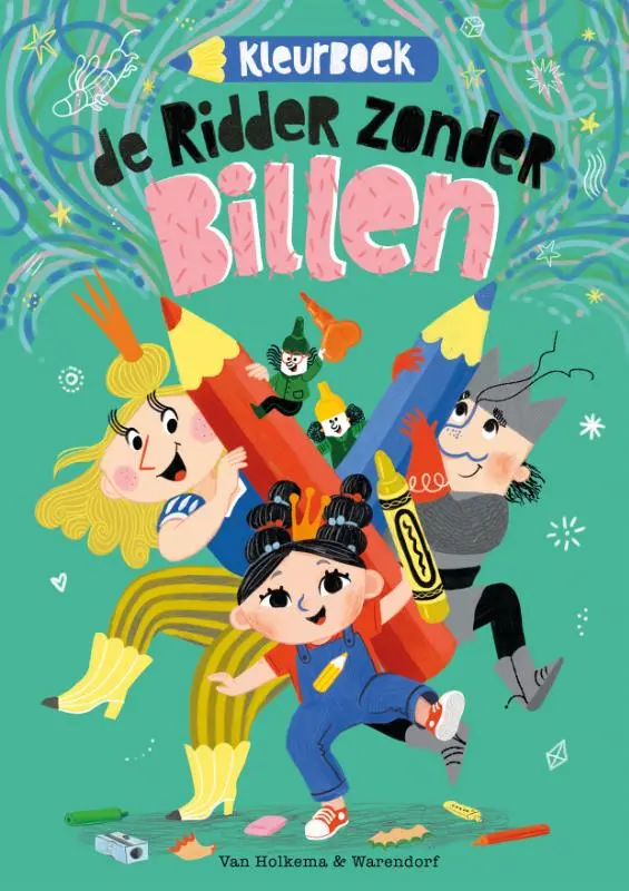 De ridder zonder billen - kleurboek