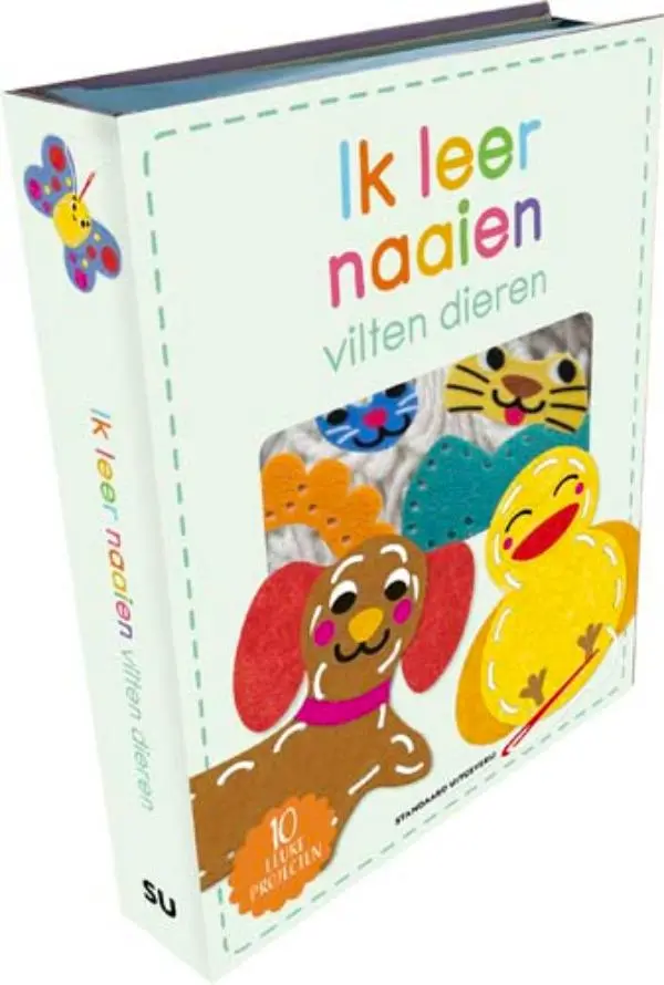 Ik leer naaien: vilten dieren