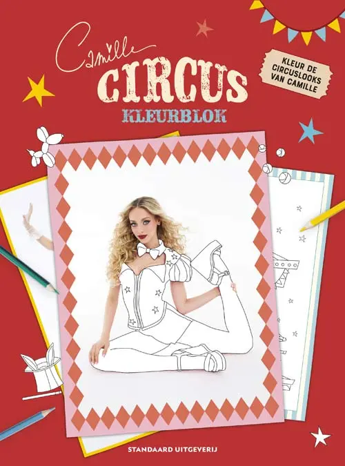 Circus kleurblok