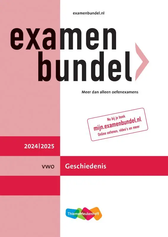 vwo geschiedenis 2024/2025