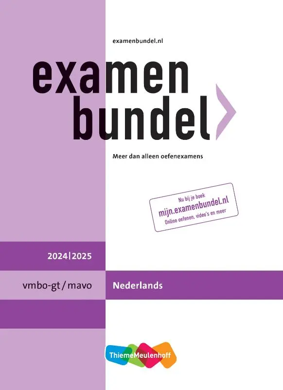 vmbo-gt/mavo Nederlands 2024/2025