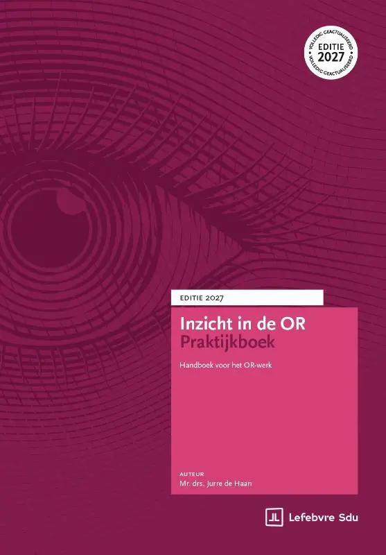 Inzicht in de OR Praktijkboek | Editie 2027