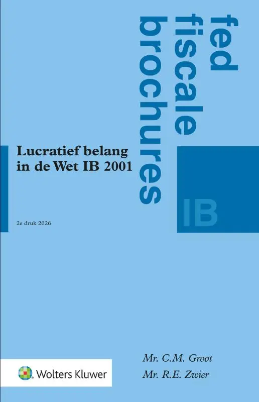 Lucratief belang in de Wet IB 2001