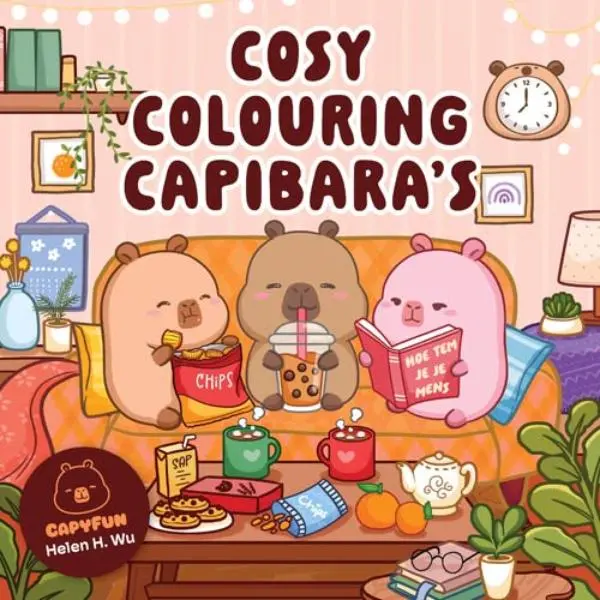 Cosy Colouring Capibara's