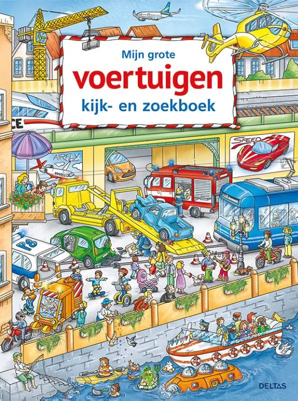 Mijn grote voertuigen kijk-en zoekboek