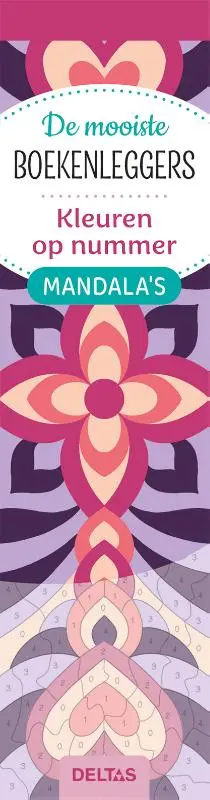 De mooiste kleurboekenleggers Kleuren op nummer - Mandala's