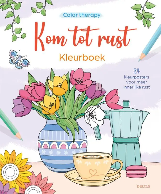 Color therapy Kom tot rust Kleurboek