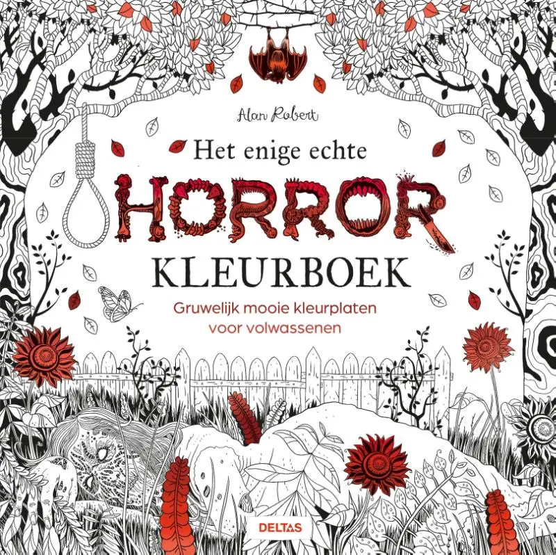 Het enige echte horror kleurboek