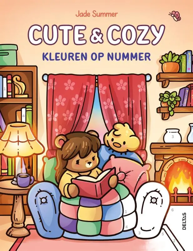 Cute & Cozy kleuren op nummer