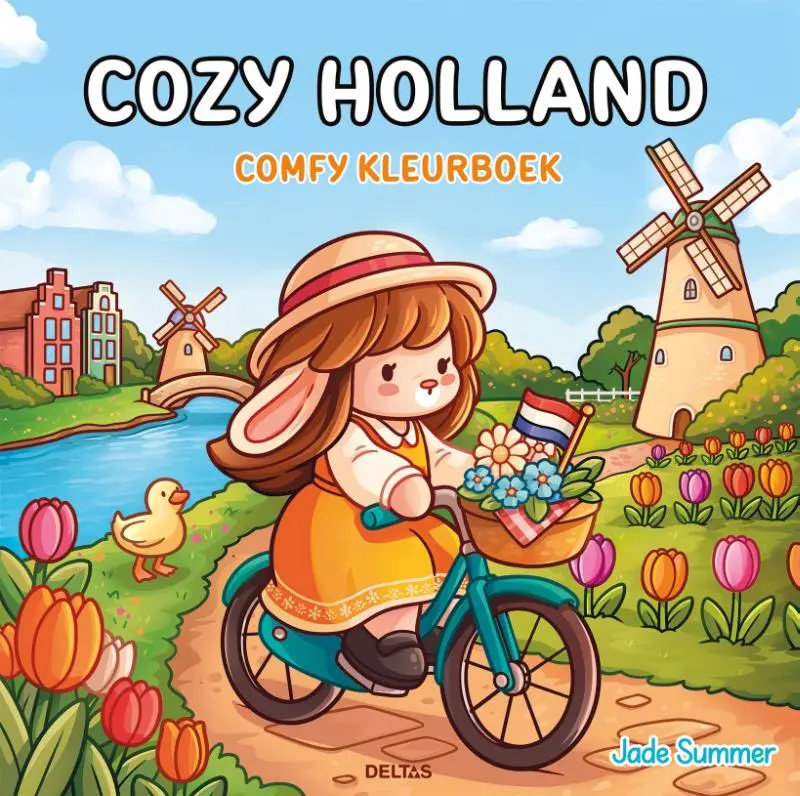 Cozy Holland Comfy kleurboek Jade Summer