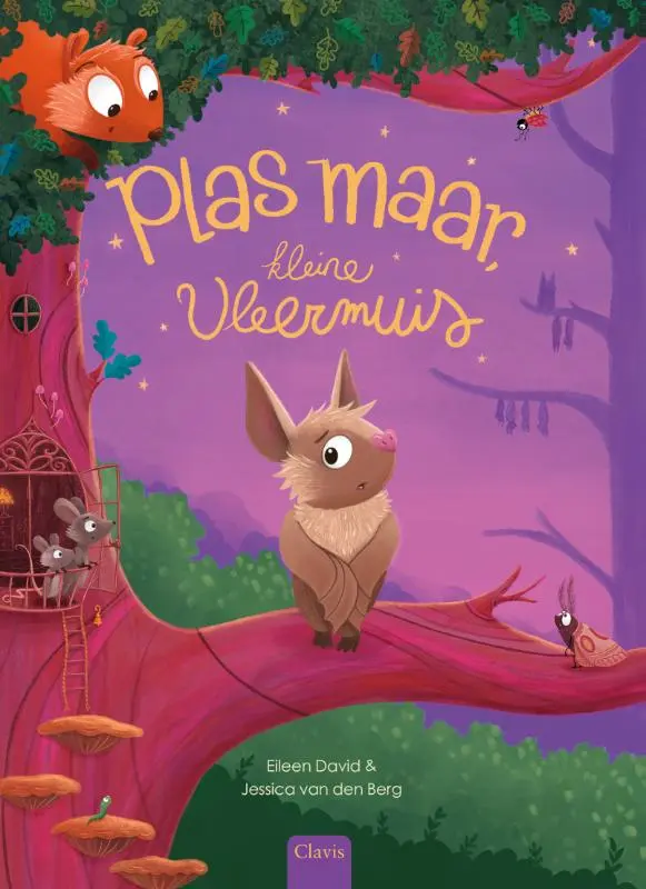 Plas maar, kleine vleermuis