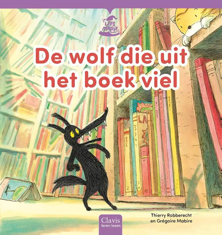 De wolf die uit het boek viel