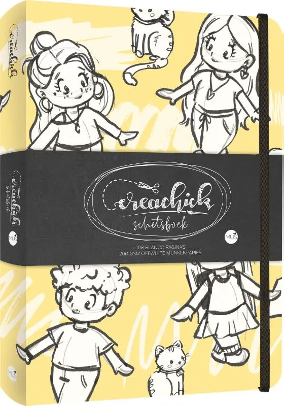 CreaChick Schetsboek