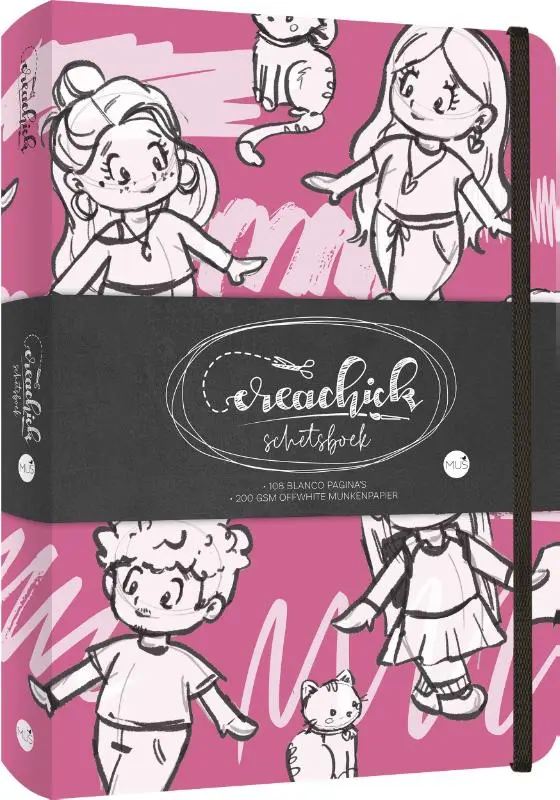 CreaChick Schetsboek