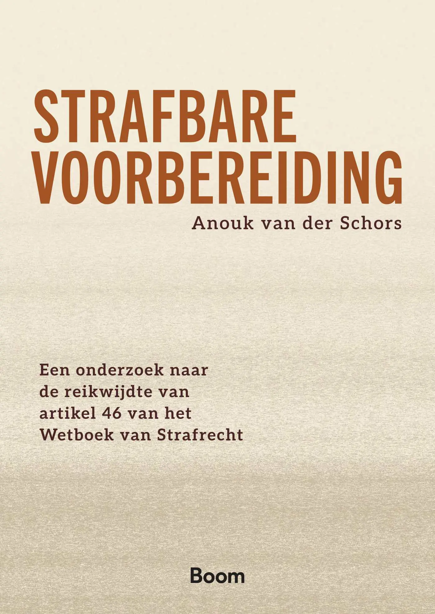 Strafbare voorbereiding