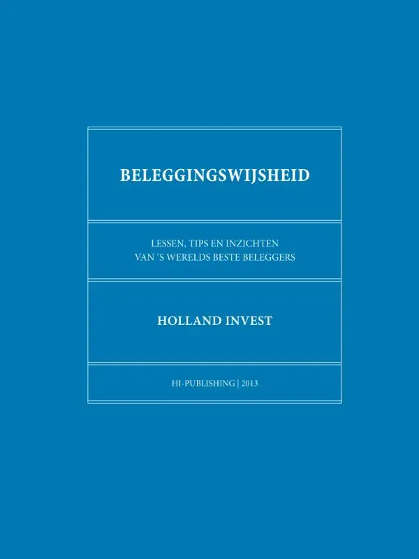 Beleggingswijsheid
