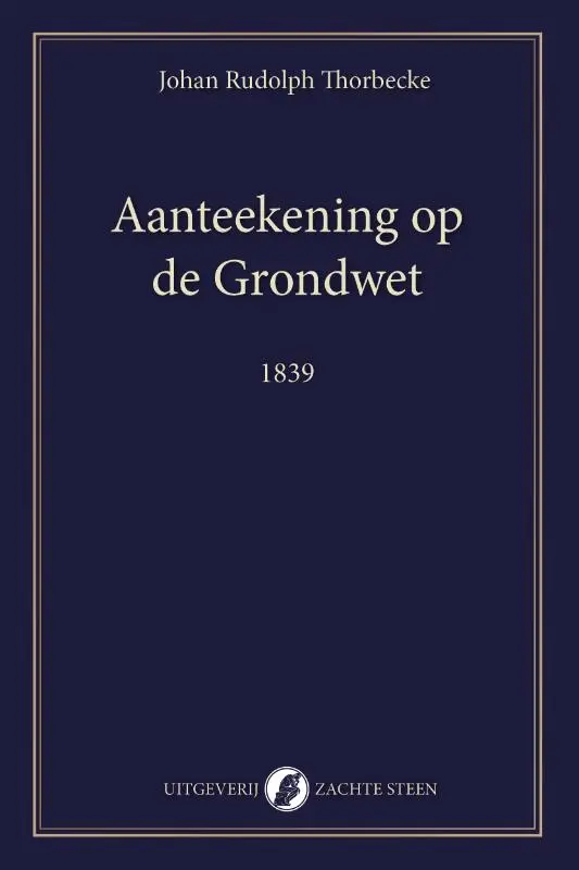 Aanteekening op de Grondwet