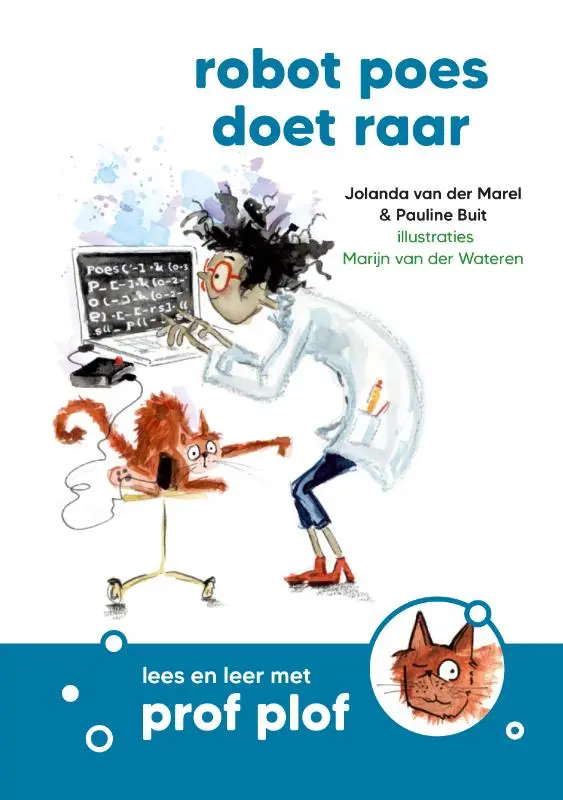 robot poes doet raar