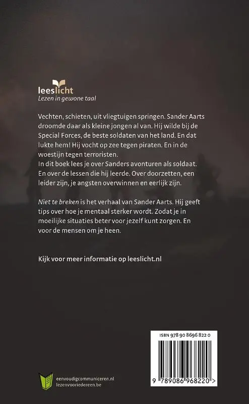 Niet te breken; in makkelijke taal