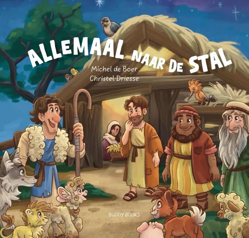 Allemaal naar de stal