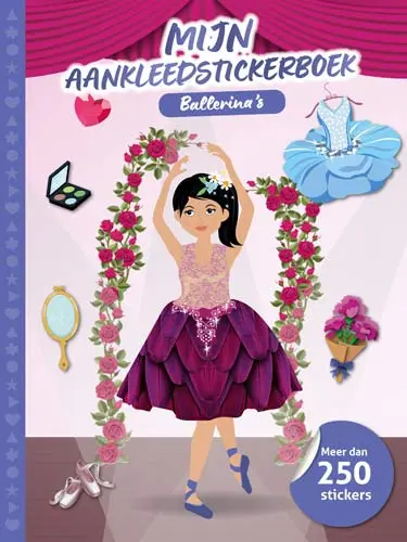 Mijn aankleedstickerboek: Ballerina's