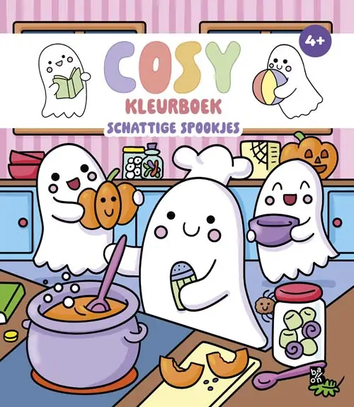Cosy kleurboek: Schattige spookjes