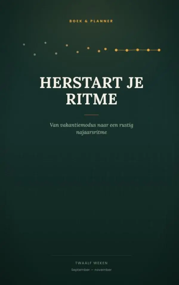Herstart je ritme