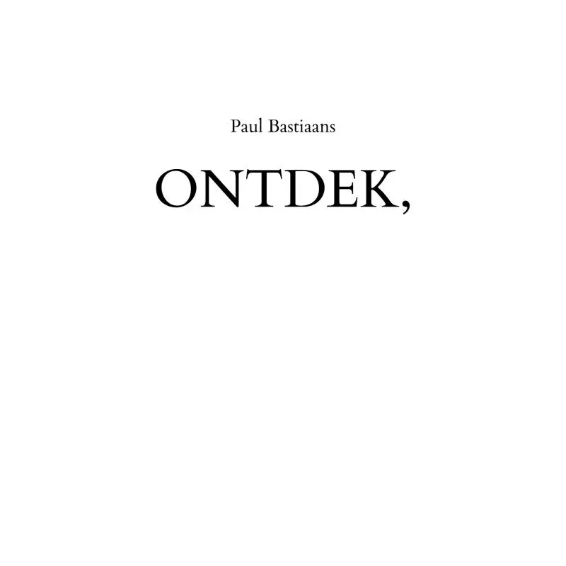 Ontdek,