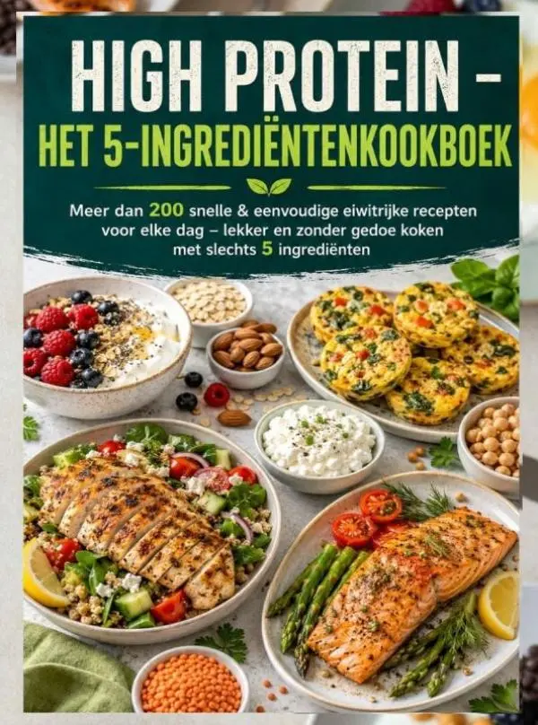 High Protein – Het 5-ingrediëntenkookboek