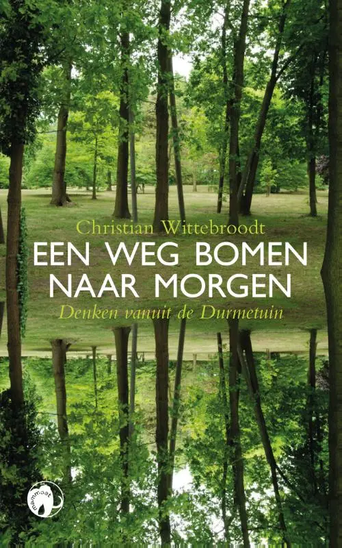 Een weg bomen naar morgen