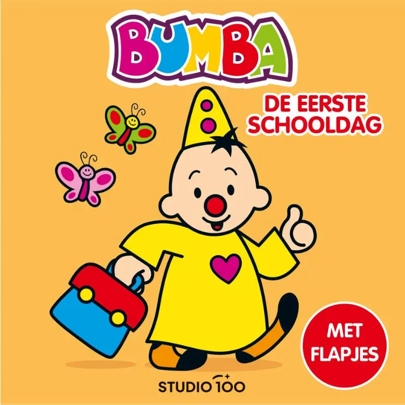Bumba : kartonboek met flapjes - De eerste schooldag