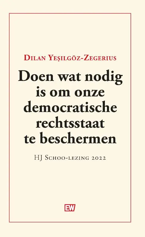 Doen wat nodig is om onze democratische rechtsstaat te beschermen
