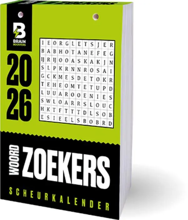 Woordzoekers scheurkalender - 2026