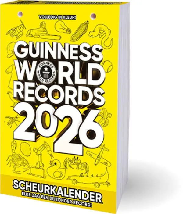 Guiness Book of World Records scheurkalender - 2026