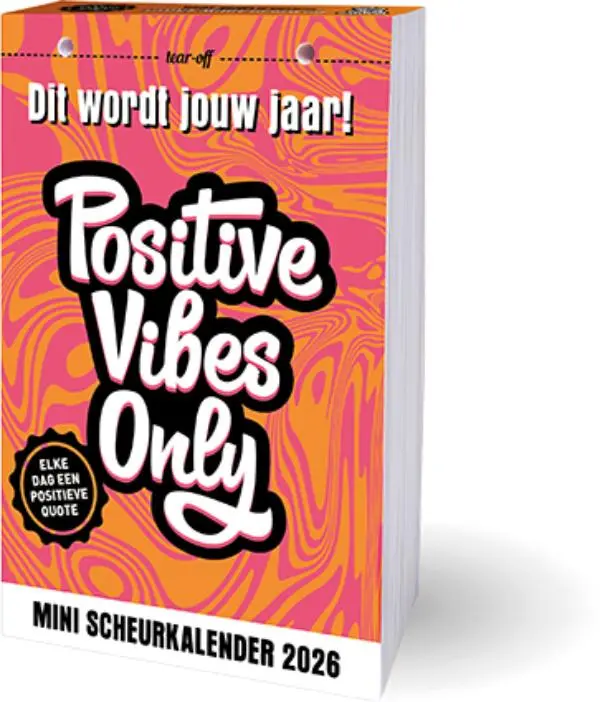 Dit wordt jouw jaar - positieve vibes scheurkalender mini - 2026