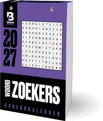 Brainbooster Woordzoekers scheurkalender -2027