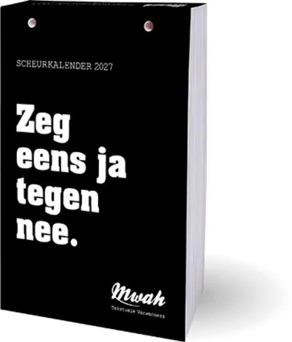 Mwah scheurkalender - 2027