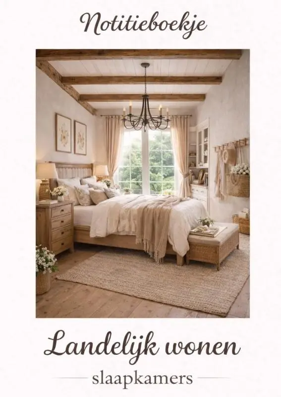 Notitieboekje, Landelijk wonen. Slaapkamers