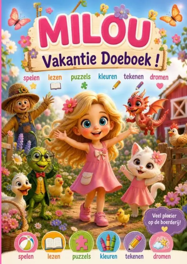Milou Vakantie Doeboek !