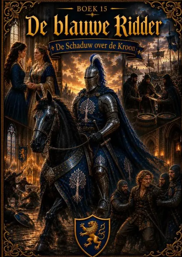Boek 15, De blauwe Ridder - De schaduw over de Kroon