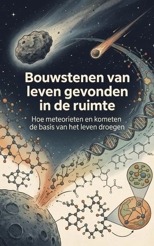 Bouwstenen van leven gevonden in de ruimte