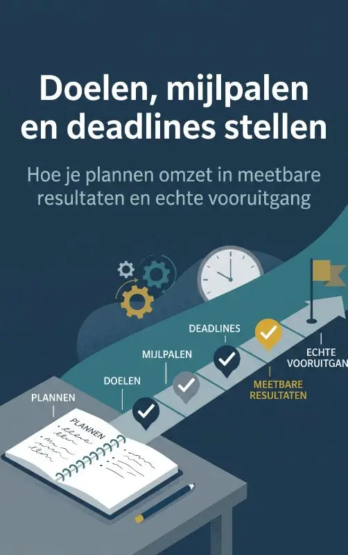 Doelen, mijlpalen en deadlines stellen