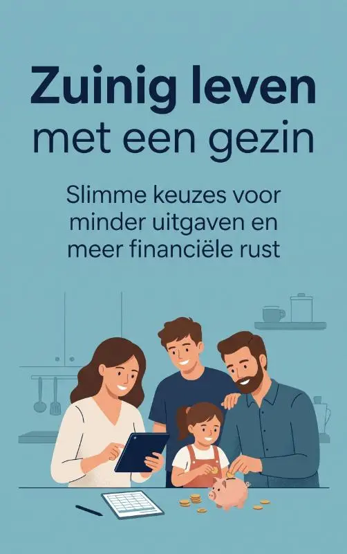 Zuinig leven met een gezin