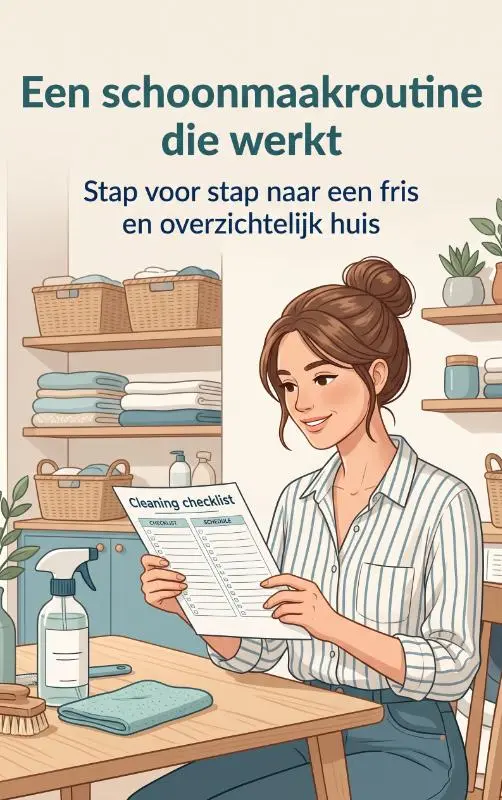 Een schoonmaakroutine die werkt