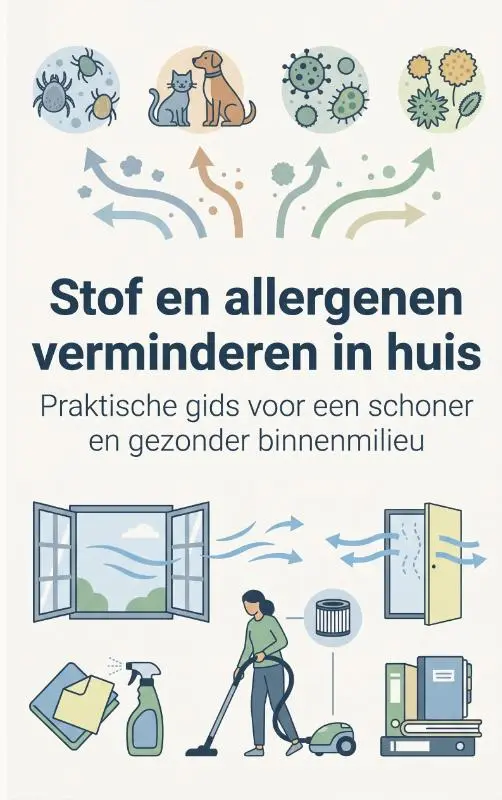 Stof en allergenen verminderen in huis