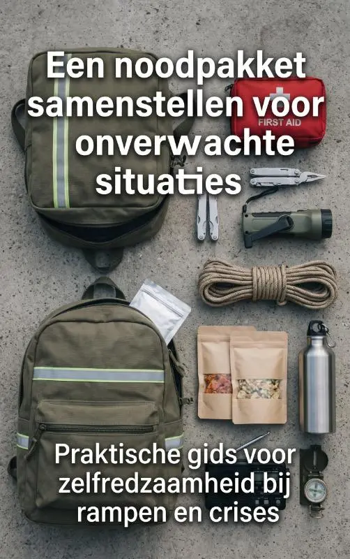 Een noodpakket samenstellen voor onverwachte situaties
