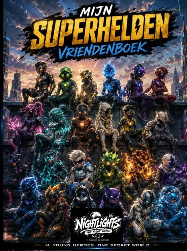 Mijn Superhelden vriendenboek