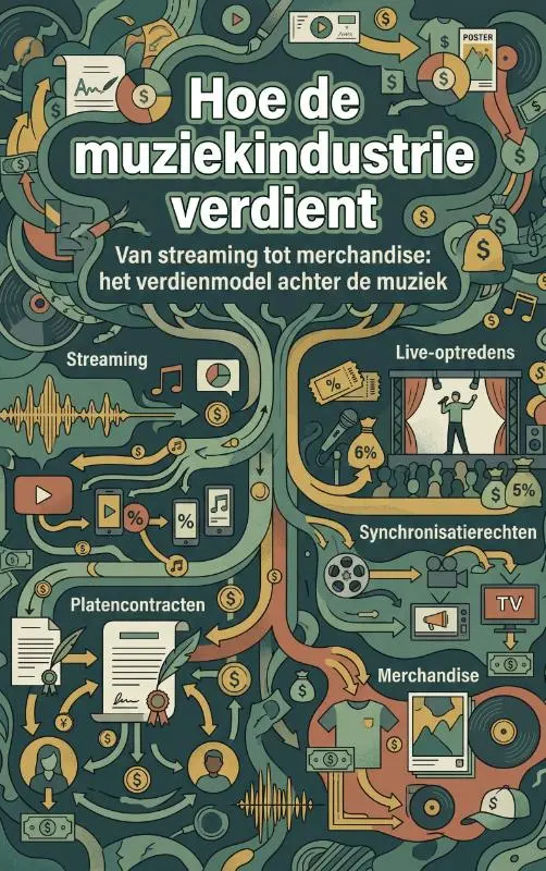 Hoe de muziekindustrie verdient