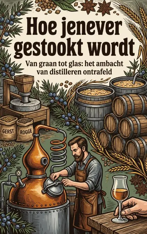 Hoe jenever gestookt wordt