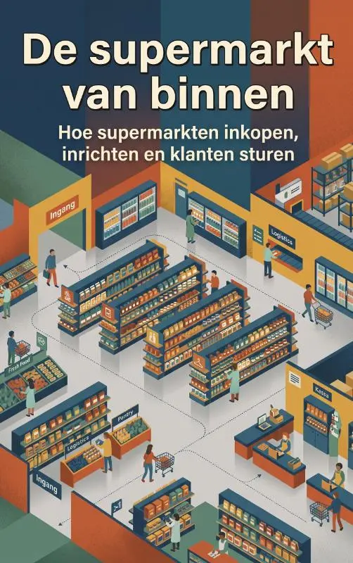 De supermarkt van binnen